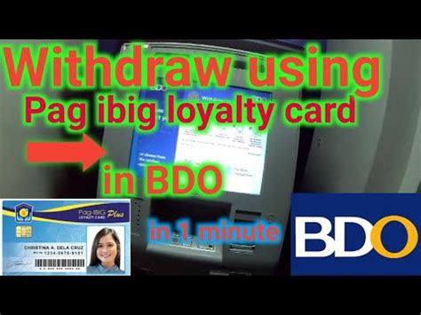 PAANO MAG WITHDRAW GAMIT ANG PAG.